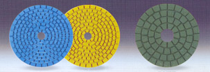 Diamond flexible polishing pad - Go to GMG Home Page