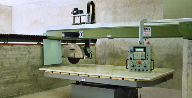 Bridge cutter for marble - go to  GMG Company Profile